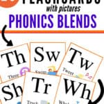 Free Printable Flashcards With Pictures Consonant Blends