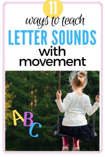 Teaching Letter Sounds with Movement