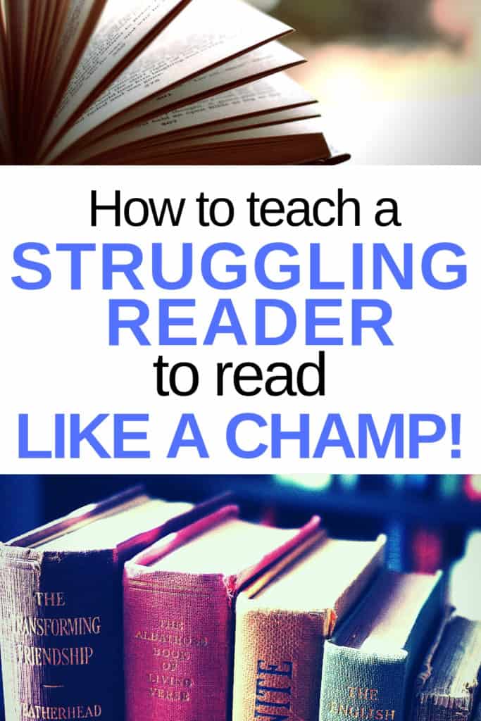 First grader not reading? Here's how to teach a struggling reader.
