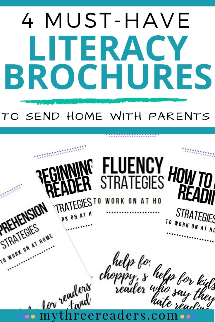 Literacy Brochures for Parents