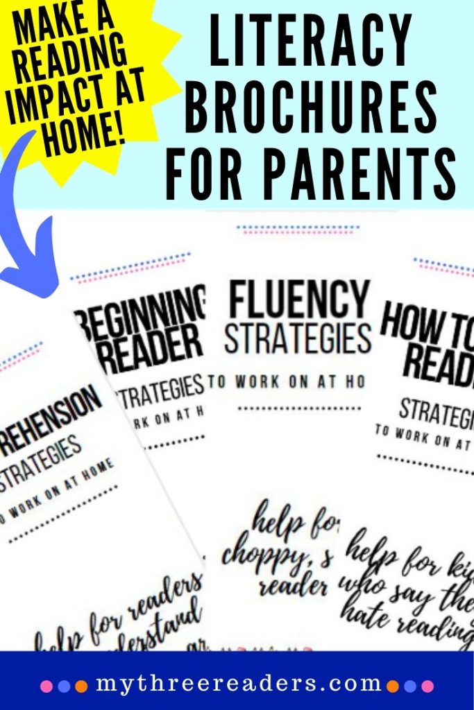 Literacy Brochures for Parents