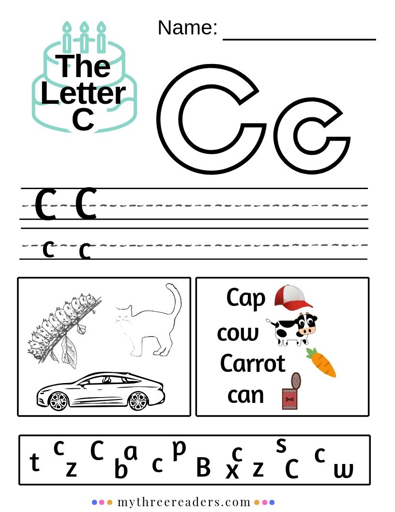 The Letter C Activities Worksheets Songs And Best Videos