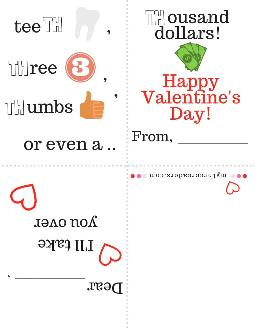 Valentine's TH card