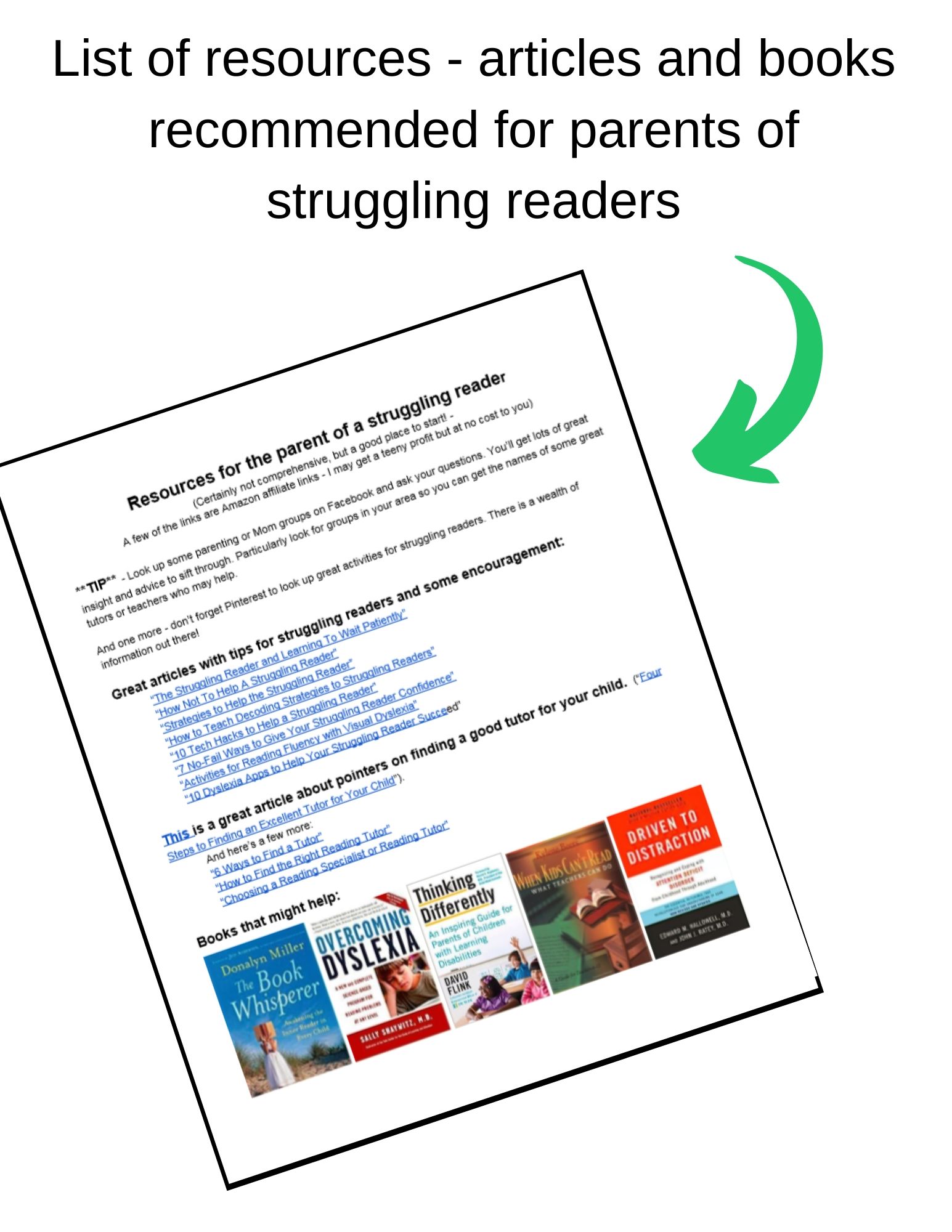 Book and article recommendations
