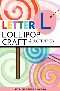 Letter L Lollipop Craft and Activities