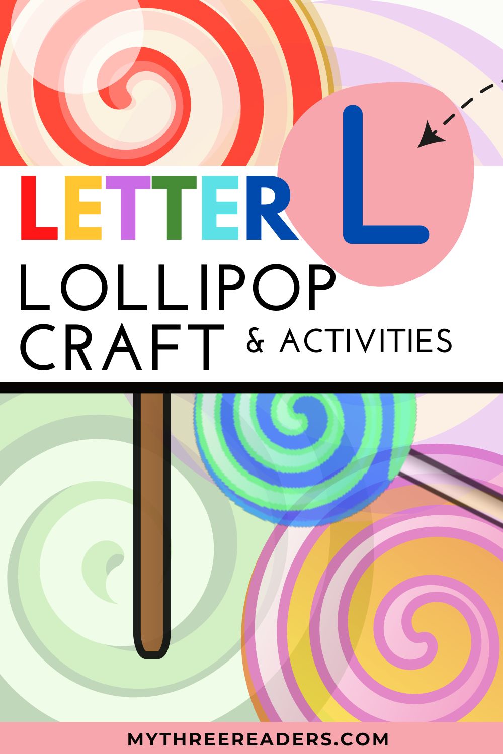 Letter L Lollipop Craft